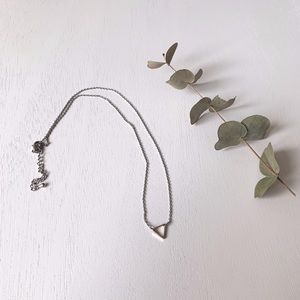 urban outfitters • silver & gold necklace